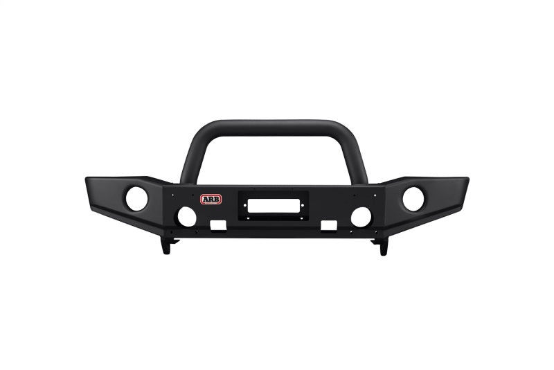 ARB Wrangler JL & Gladiator textured bull bar — straight-on front view