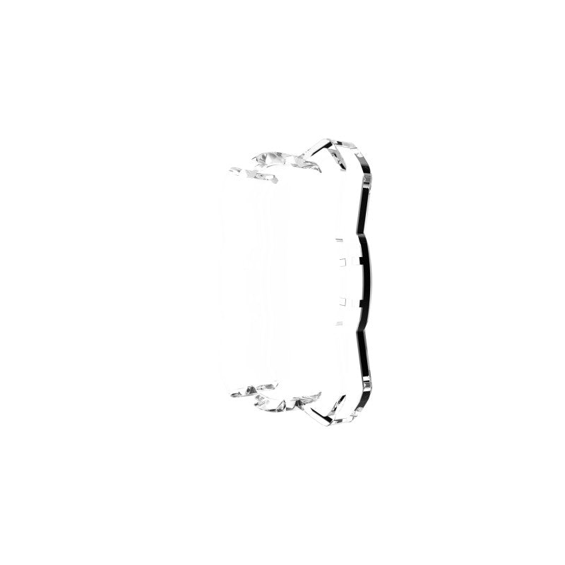 KC HiLiTES FLEX ERA 1 Light Shield (Clear, Single), side view