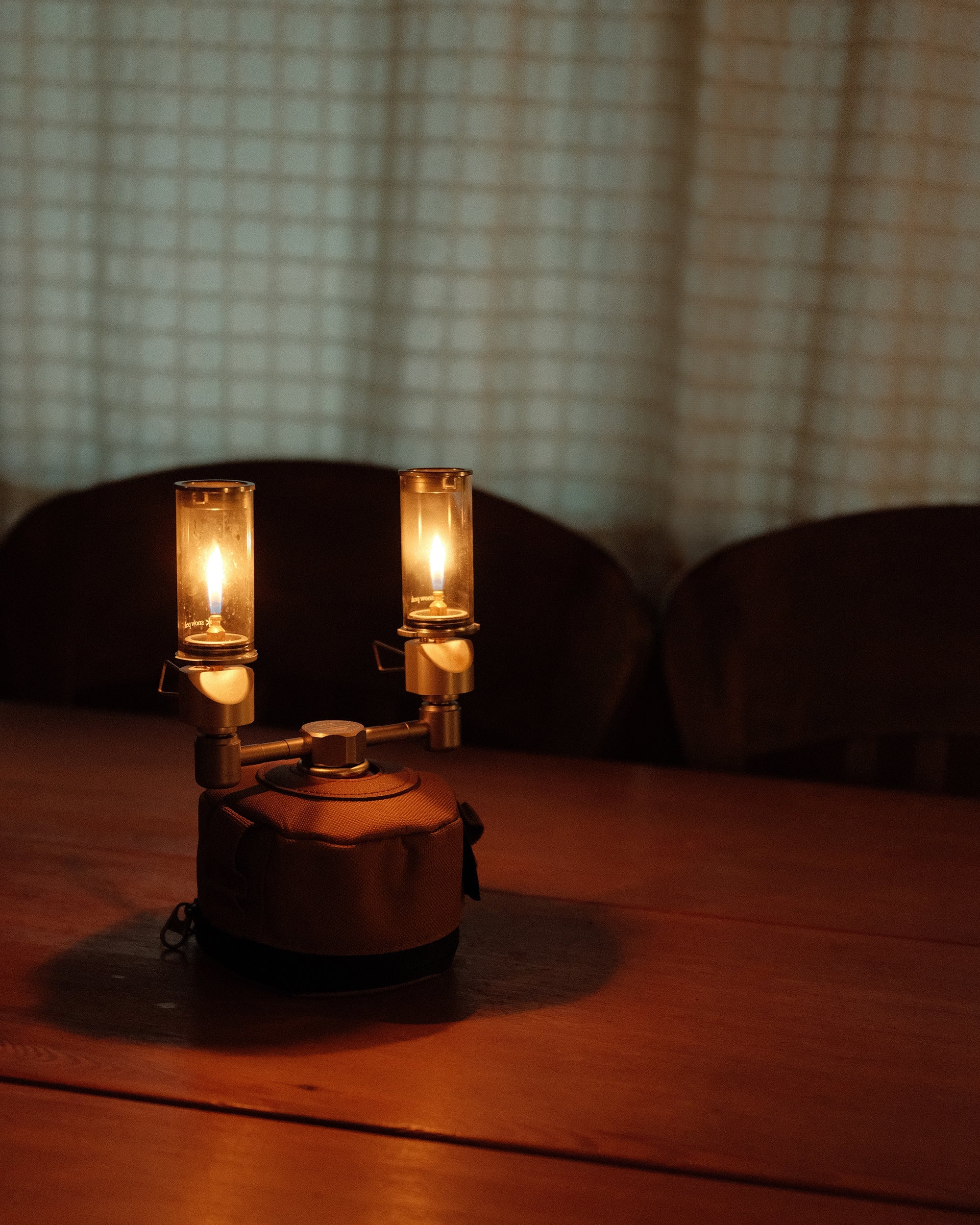 Candelabra 2-in-1 Gas Splitter for Snow Peak Mini Flame