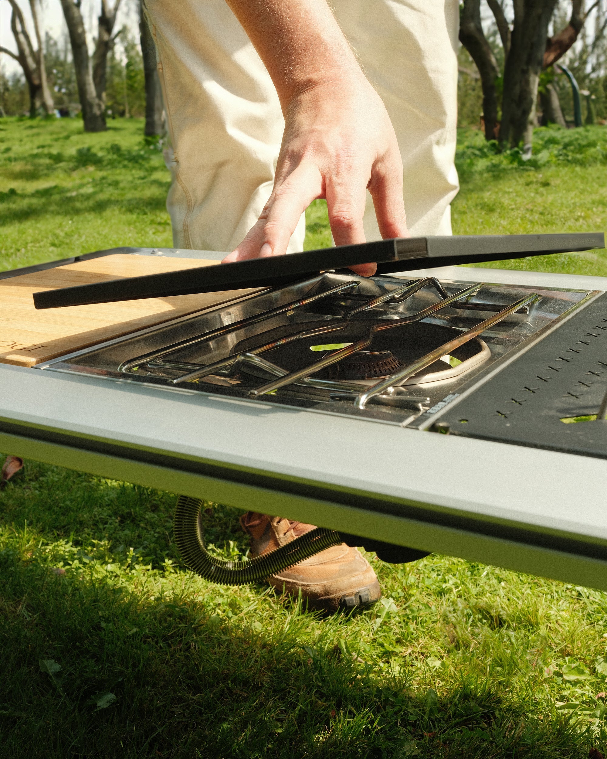 1U Cover for Flat Burner Stove