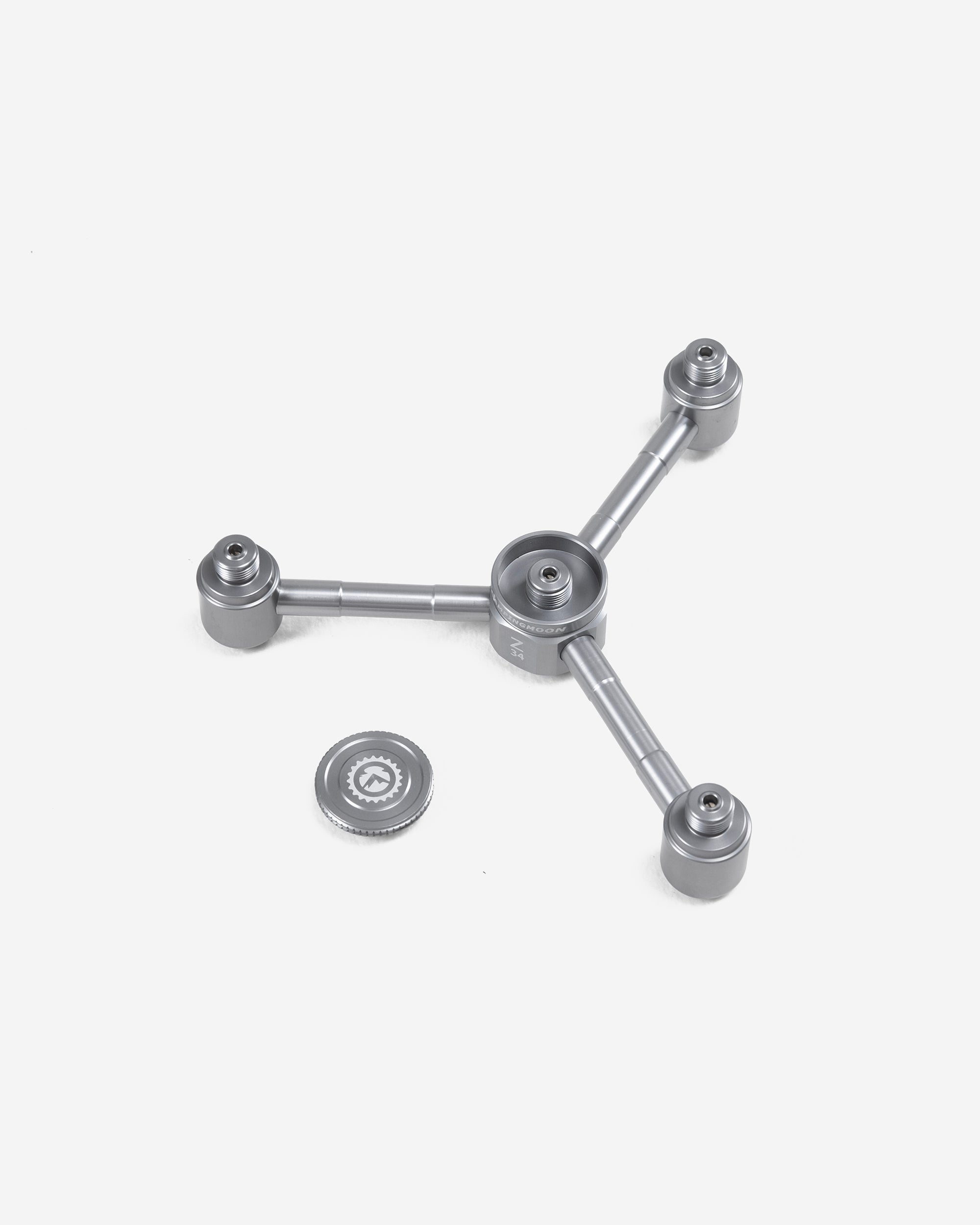 Candelabra 4-in-1 Gas Splitter for Snow Peak Mini Flame