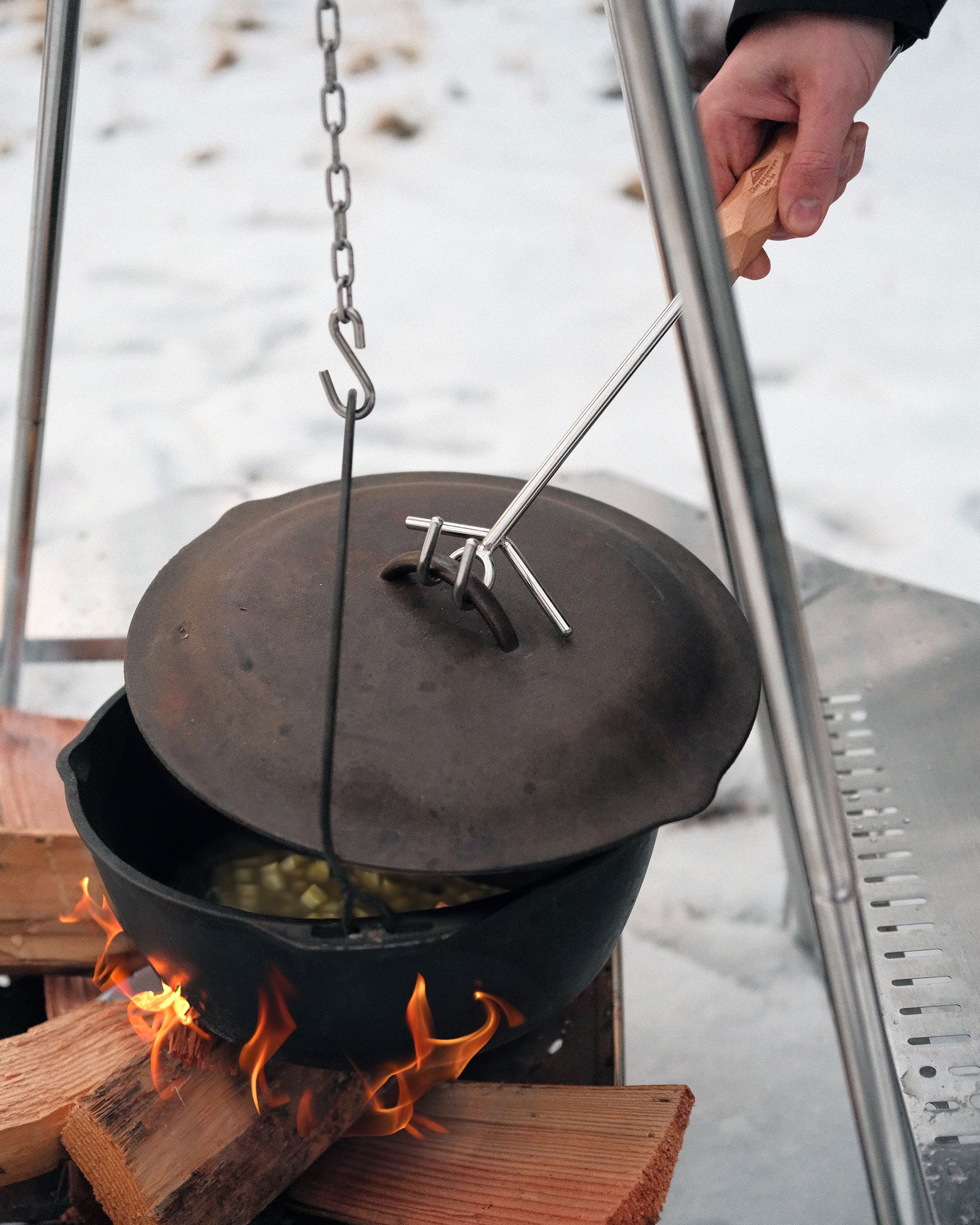 Quadrapod Stainless Steel Cooking Rack