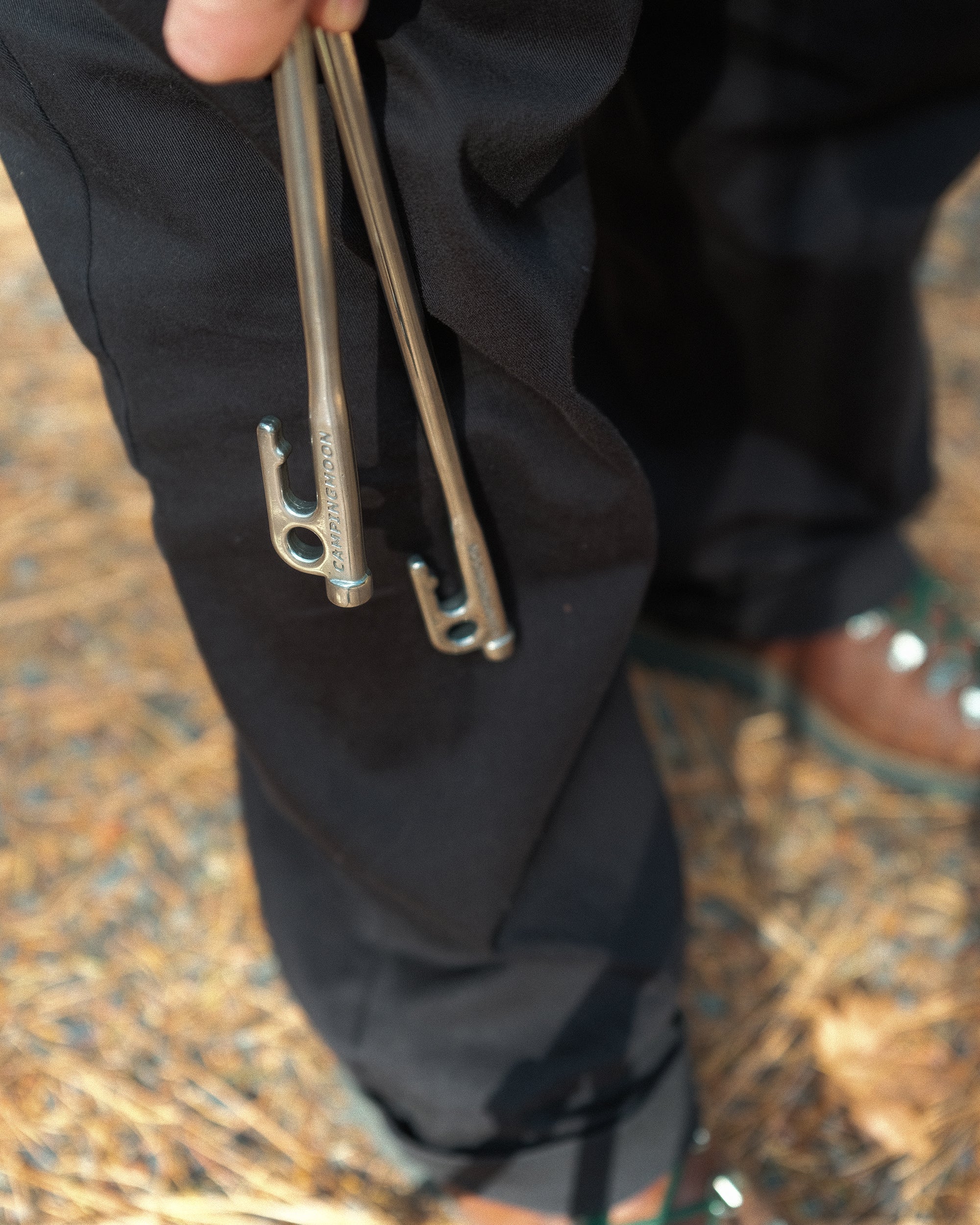 20cm Stainless Steel Tent & Shelter Stake