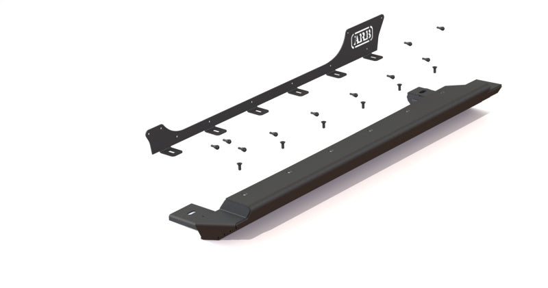 ARB Deluxe front side rails for Land Cruiser 100 Series non-Lexus — angled studio view