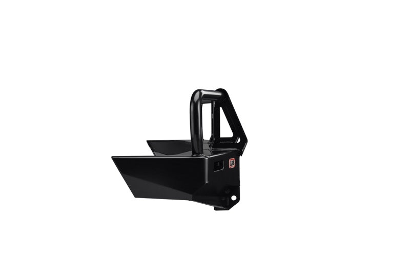 ARB Tacoma 95-04 satin bull bar tube corner detail