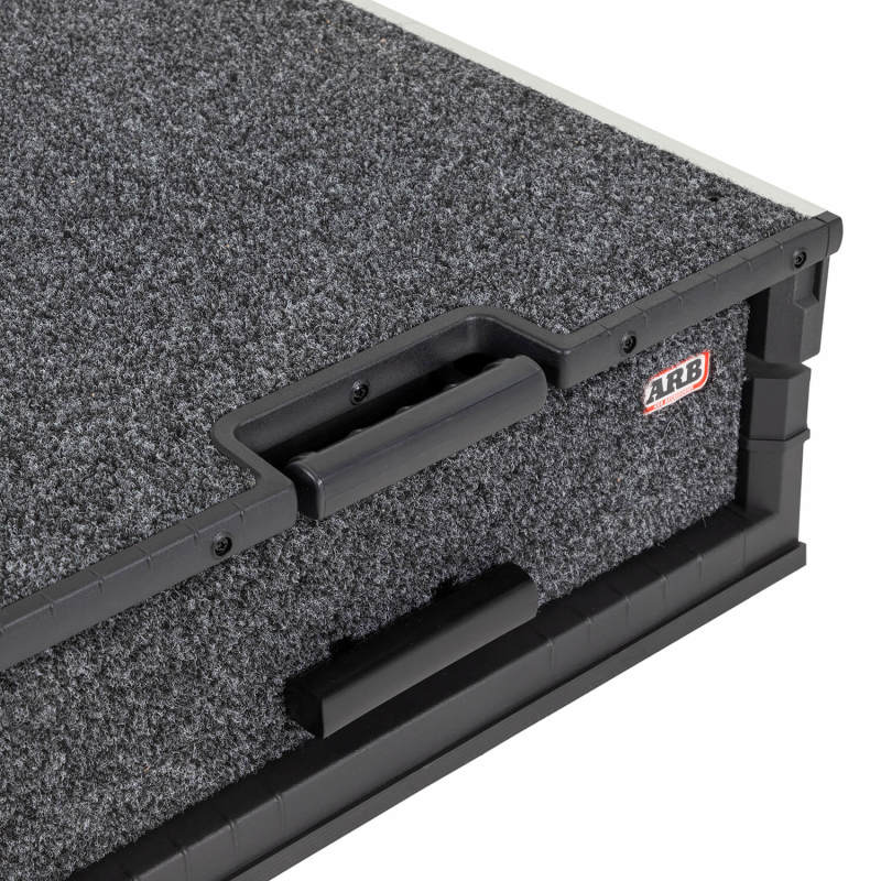 ARB roller floor module retracted position