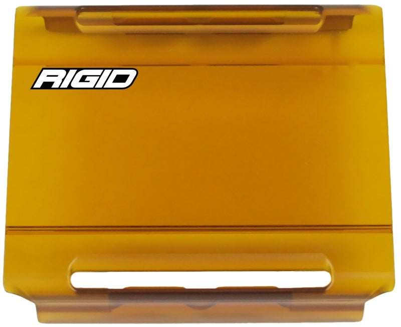 Rigid Industries amber polycarbonate light cover for 4in E-Series LED lights