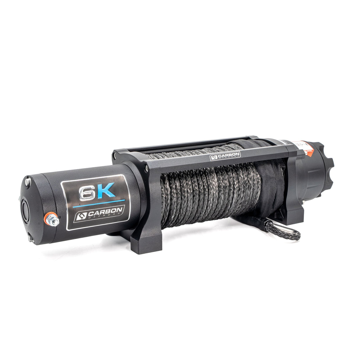 Carbon Offroad Long Drum 6000lb ATV/Small 4X4 Winch