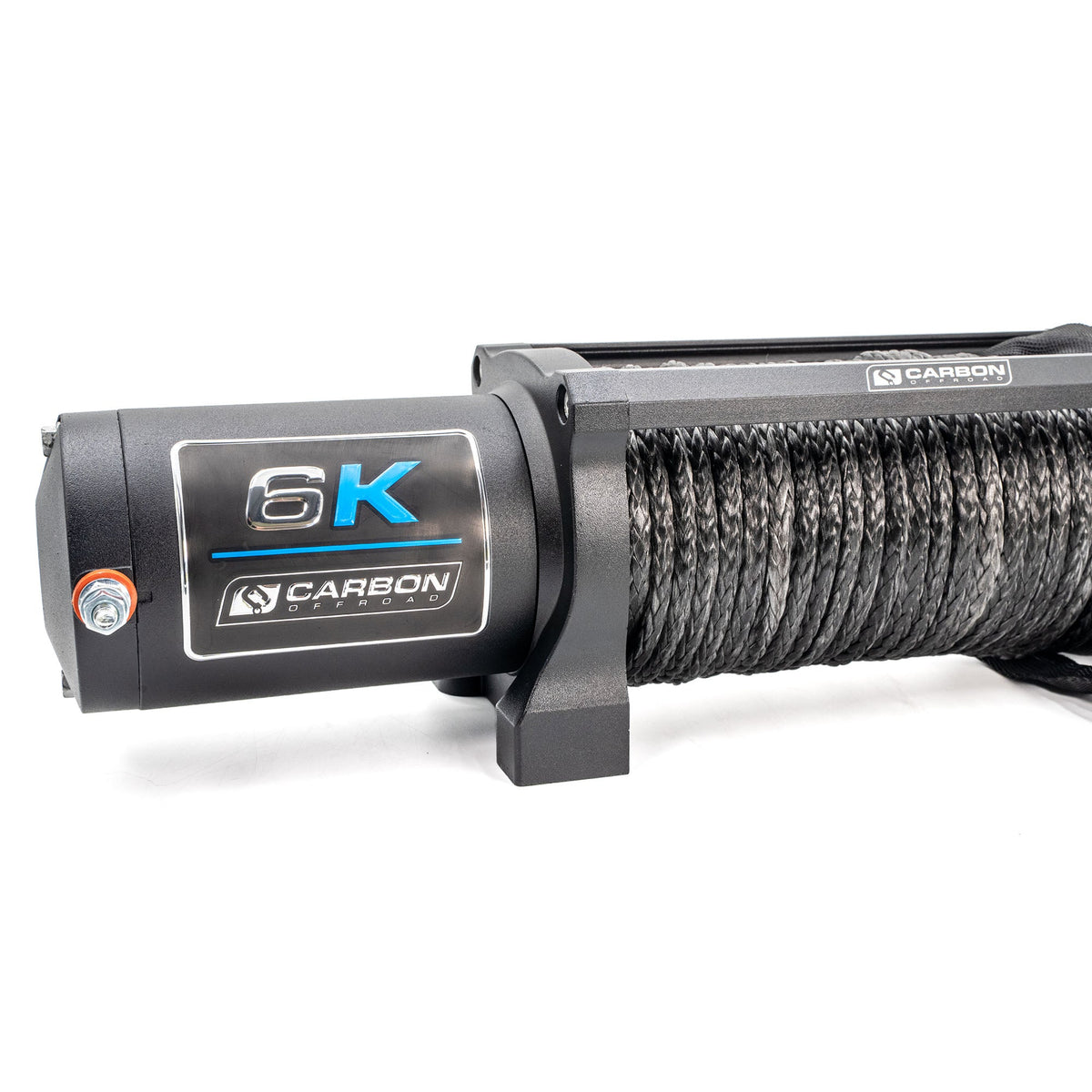 Carbon Offroad Long Drum 6000lb ATV/Small 4X4 Winch