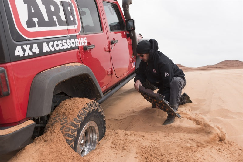ARB TRED Pro blue board nodule grip detail
