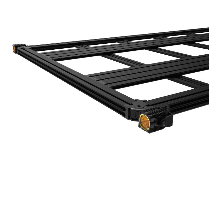 KC HiLiTES Platform One FE1 Side Roof Rack Light Mounts, detail view