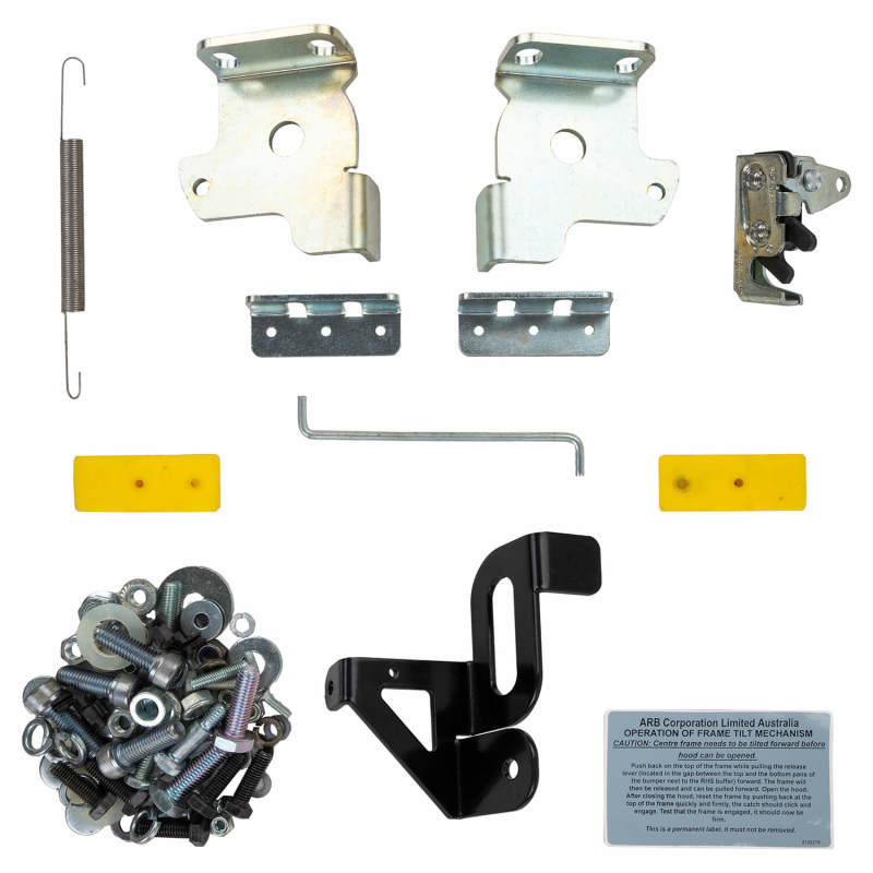 ARB Sahara bar top tube for Ford F-Series Super Duty — profile view