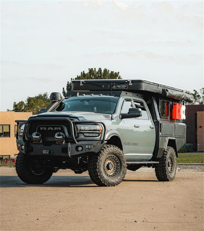Black Rigid 360-Series 9in snap-on light cover shown at an angle