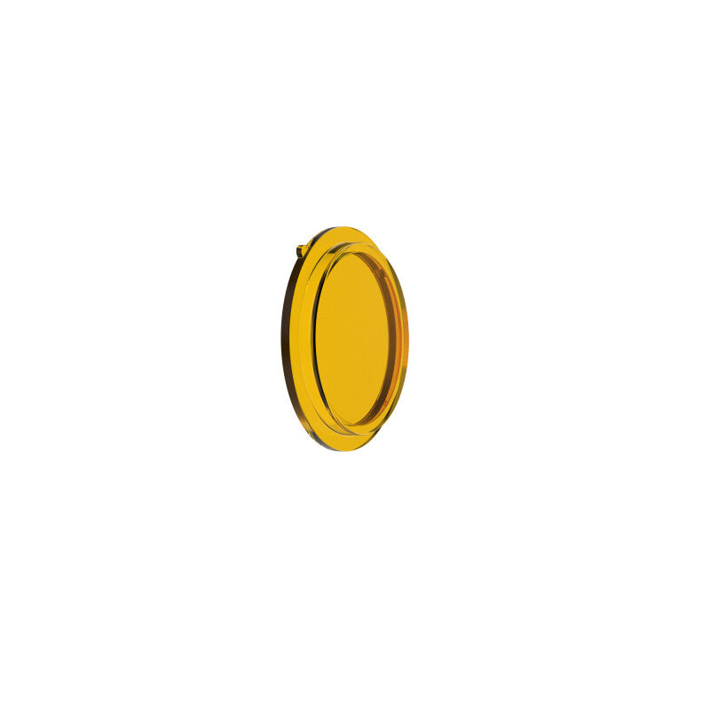 KC HiLiTES FLEX ERA 1 Spot Beam Lens, Performance Yellow, close-up