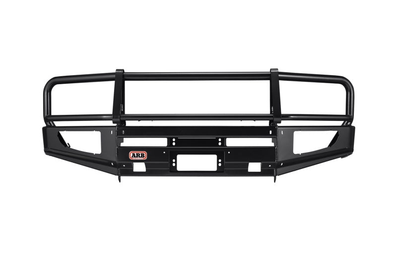ARB Deluxe winch bumper for Land Cruiser 100 Series — straight-on front view