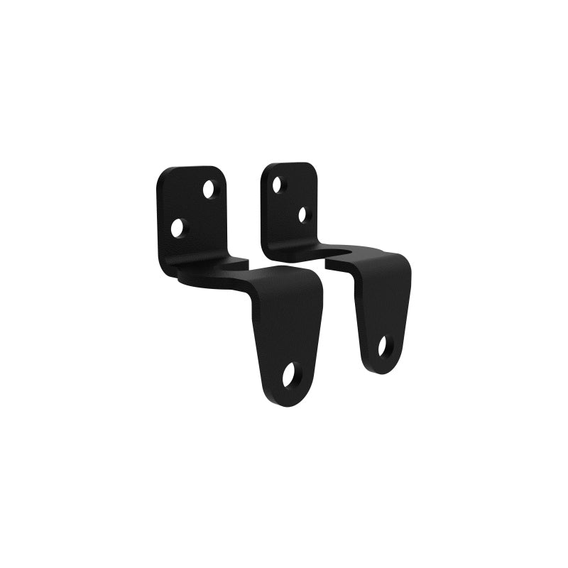 KC HiLiTES Platform One FE1 Side Roof Rack Light Mounts, in use