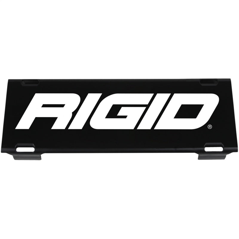 RIGID E-Series black LED light bar cover, 10in snap-on polycarbonate (view 2)