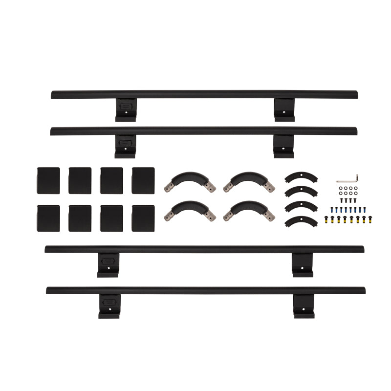 ARB BASE Rack full guard rail 1255x1285mm — mounted on BASE Rack platform