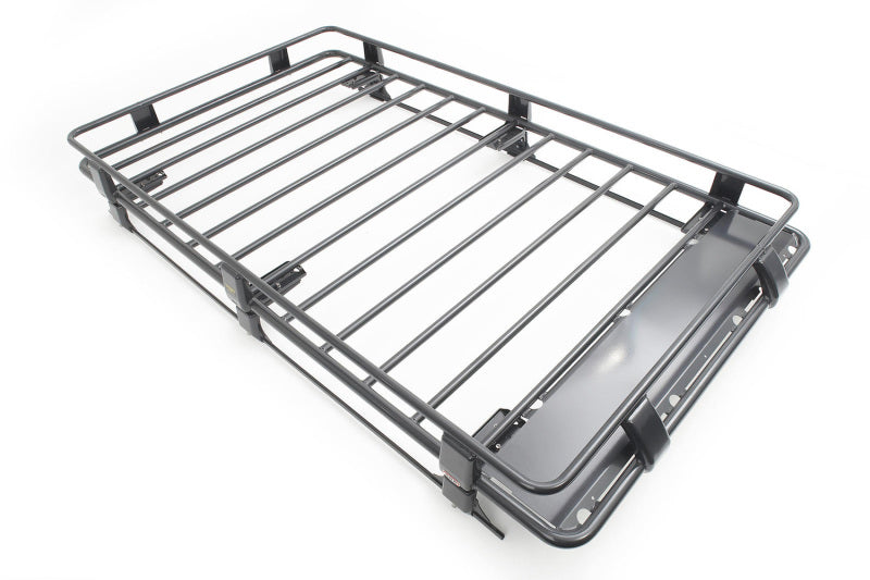 ARB steel roof rack welded mesh floor detail
