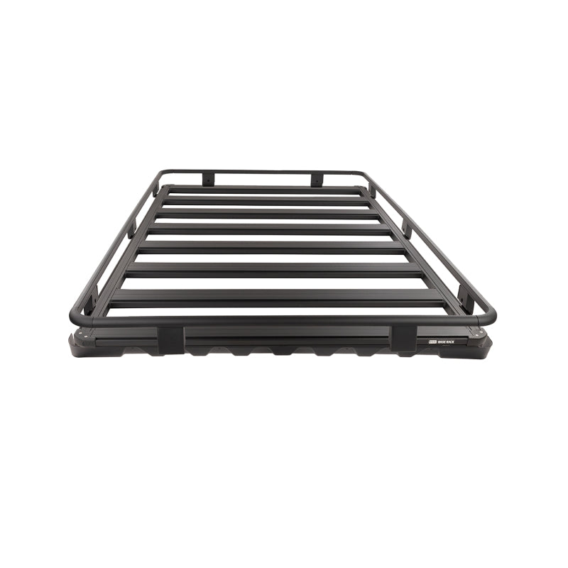 ARB BASE Rack 84×51 with Full Cage rail for Toyota FJ Cruiser — deck view