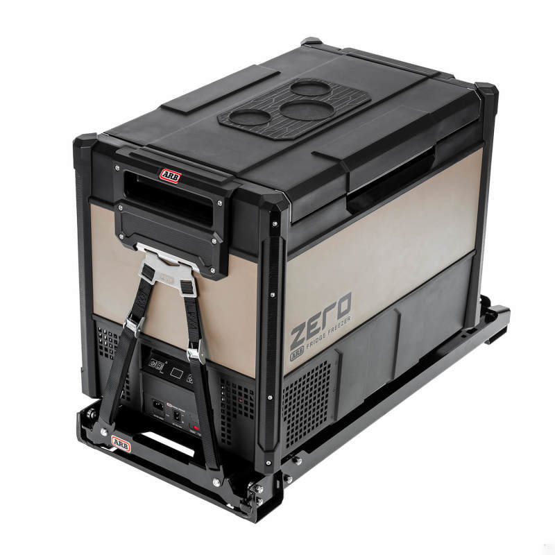 ARB Zero fridge slide with fridge mounted — view 5