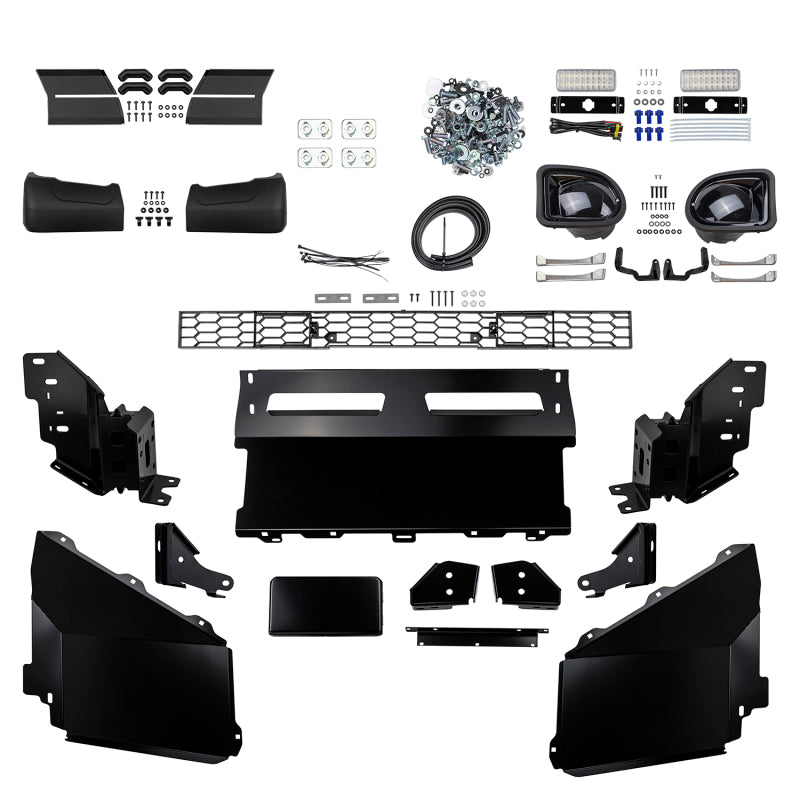 ARB Summit bull bar for wide-body Toyota Hilux — straight-on front view