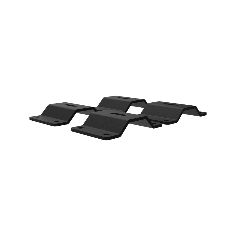KC HiLiTES Platform One Rooftop Tent Mounts (Rack Not Included), side view