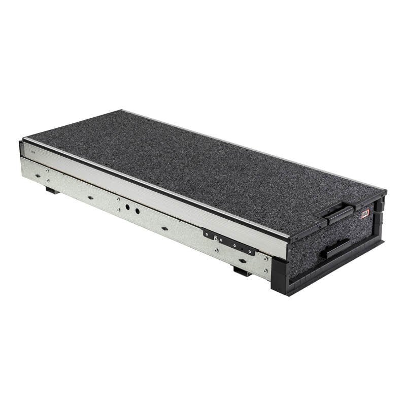ARB roller floor drawer extended showing marine plywood construction