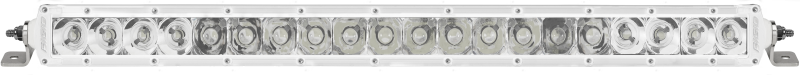 Rigid SR-Series PRO 20in white LED light bar, angled view