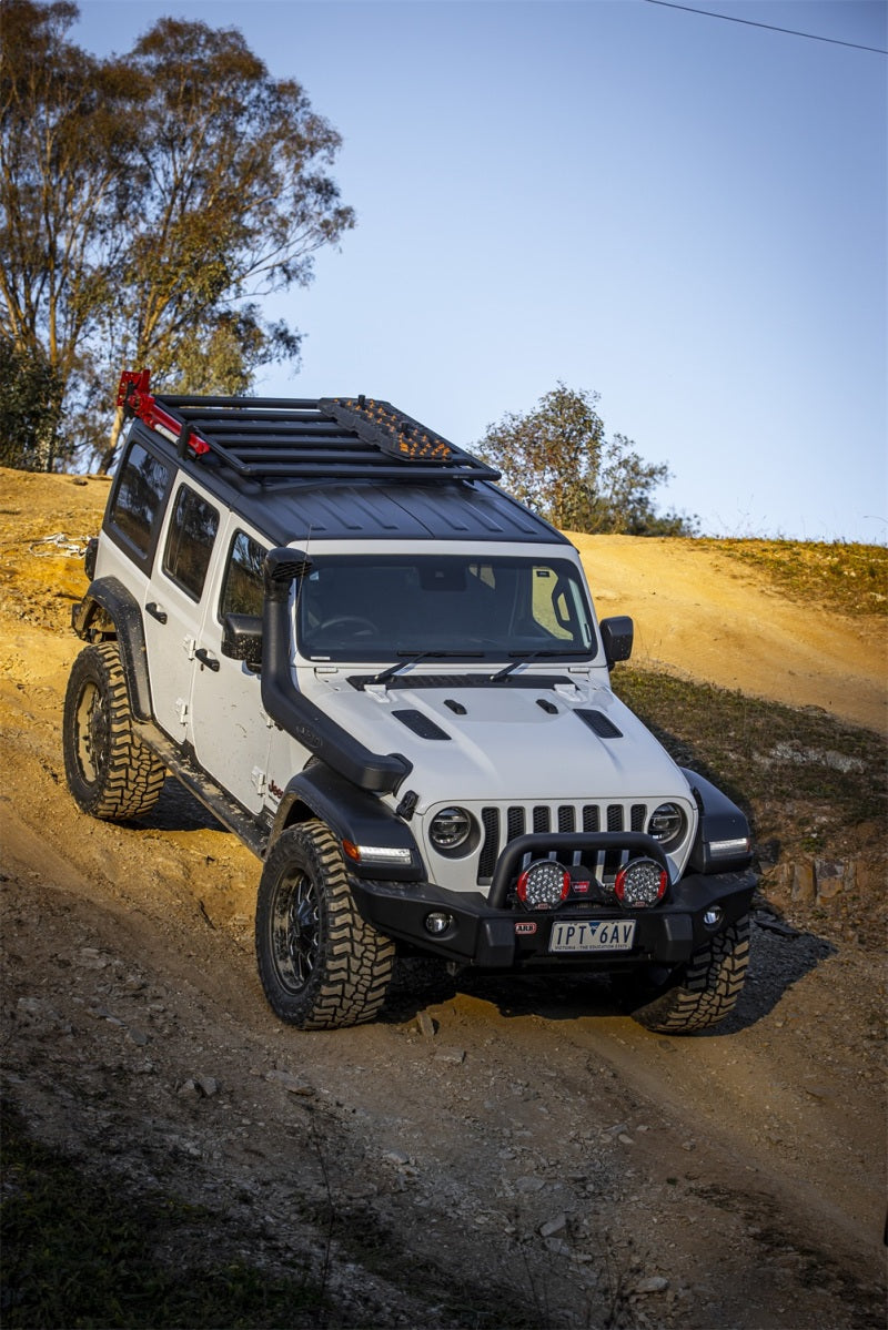 ARB BASE Rack mount kit shown on Wrangler JL