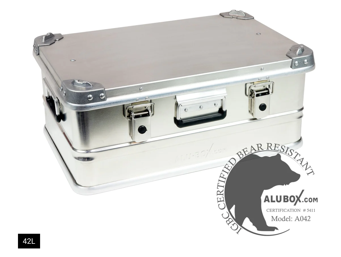 AluBox 42L Aluminum Case