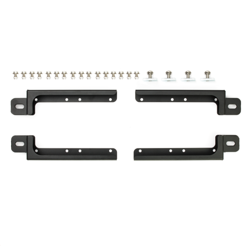 REDARC Solar Panel Bracket for Unistrut & Ezystrut Channel (High Seated) - 4 Pack, mounted view