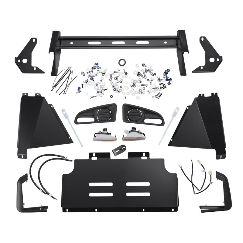ARB Deluxe Combination Bull Bar fitted to 2003-2005 Toyota 4Runner, side profile