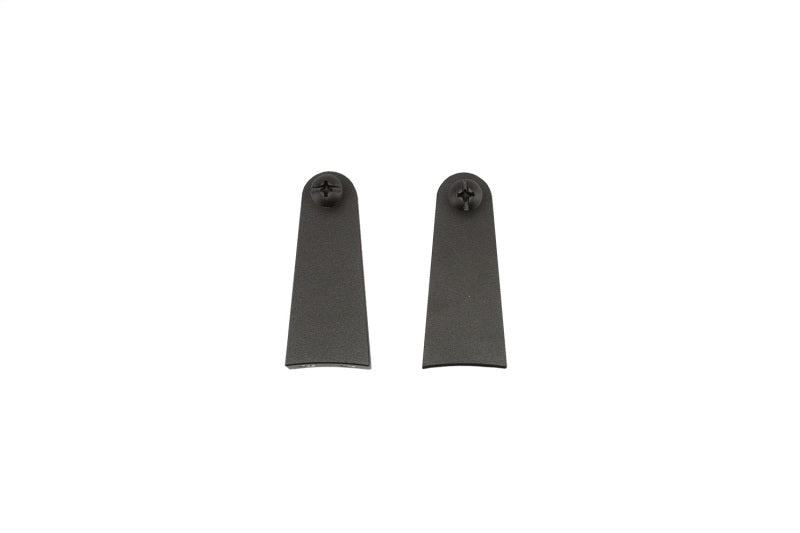 RIGID Jeep Wrangler JL cowl mount short standoff extension arms, black finish
