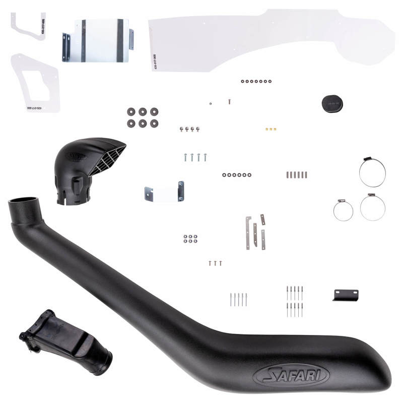 ARB V-Spec snorkel fitted to Nissan NP300 front pillar