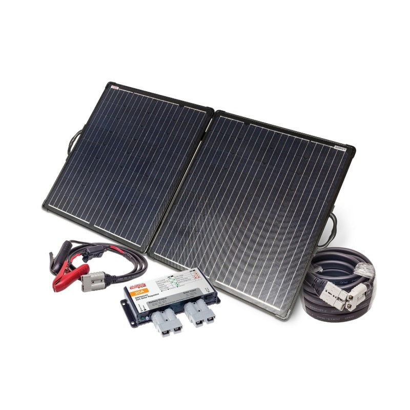 REDARC 200W Monocrystalline Portable Folding Solar Panel Kit, view 1