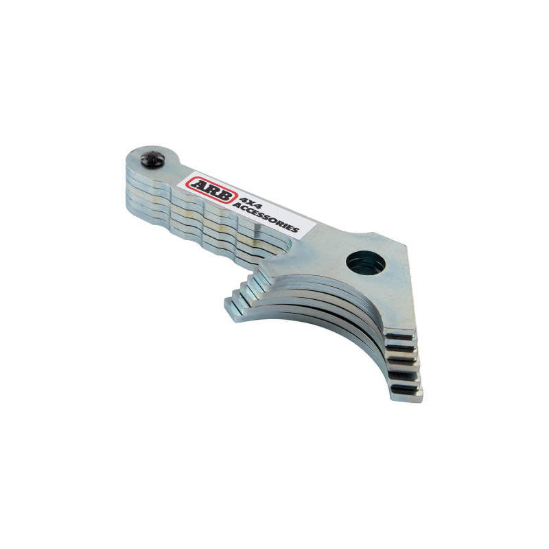 Close-up of ARB shim driver splined driving tip