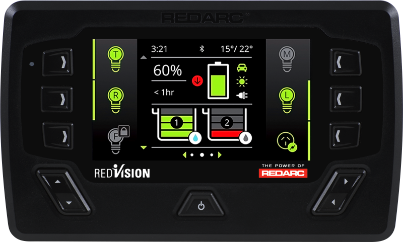 REDARC TVMS Remote Control Unit - 4.3in Display, view 1