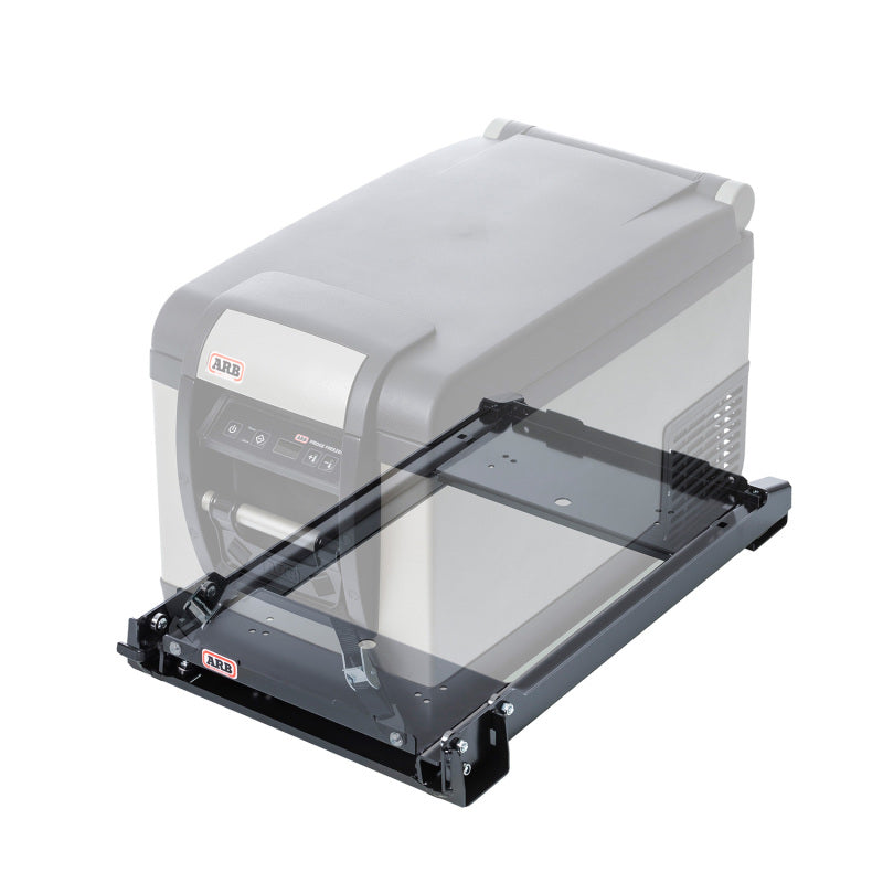 ARB fridge slide steel frame and sealed roller bearing detail