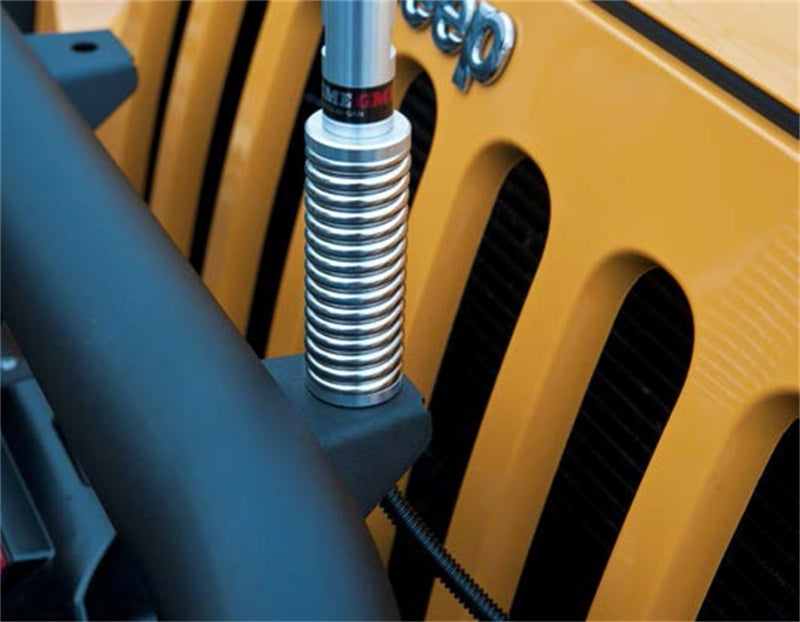 ARB Wrangler JK satin bull bar — side profile view