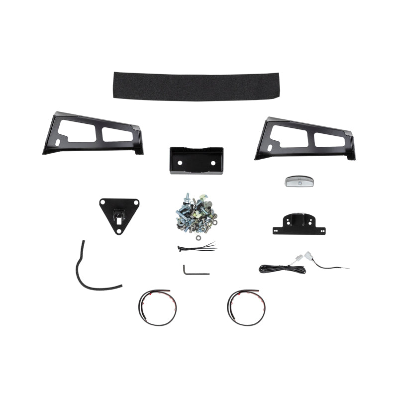 ARB Hummer H3 rear bar — powder-coat finish close-up