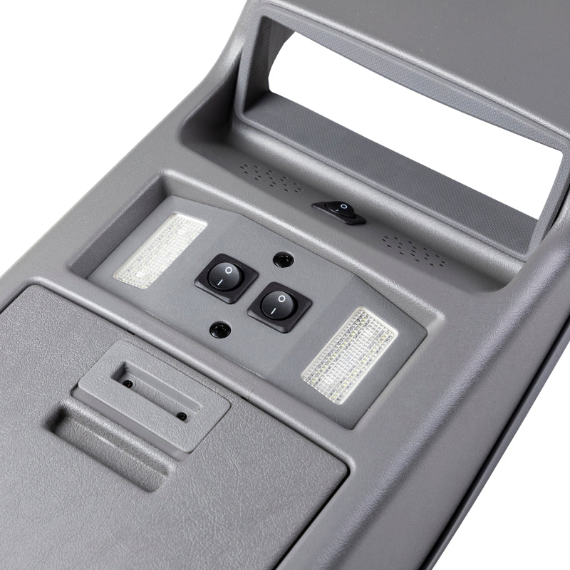 ARB roof console profile view showing roof-line fit
