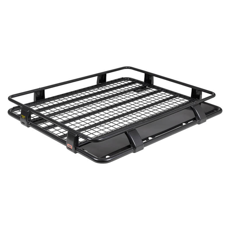 ARB 43.5x53 steel roof rack — mounting leg and fitting detail