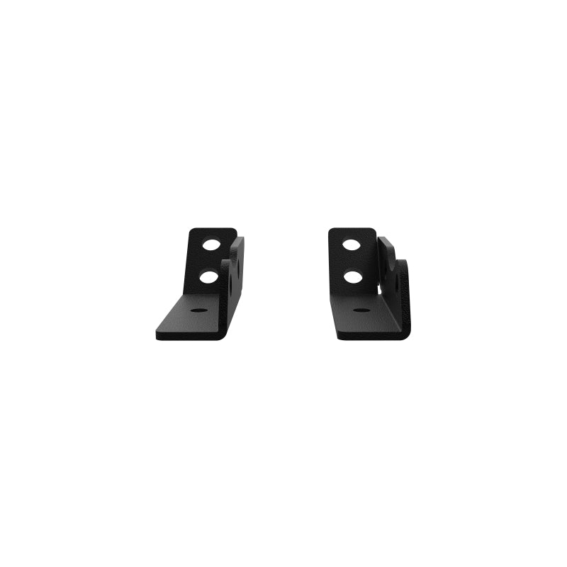 KC HiLiTES Platform One Quick Fist Roof Rack Mount - 45 Degree, shown with included parts