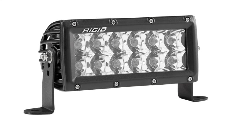 RIGID 6in E-Series LED light bar, spot beam