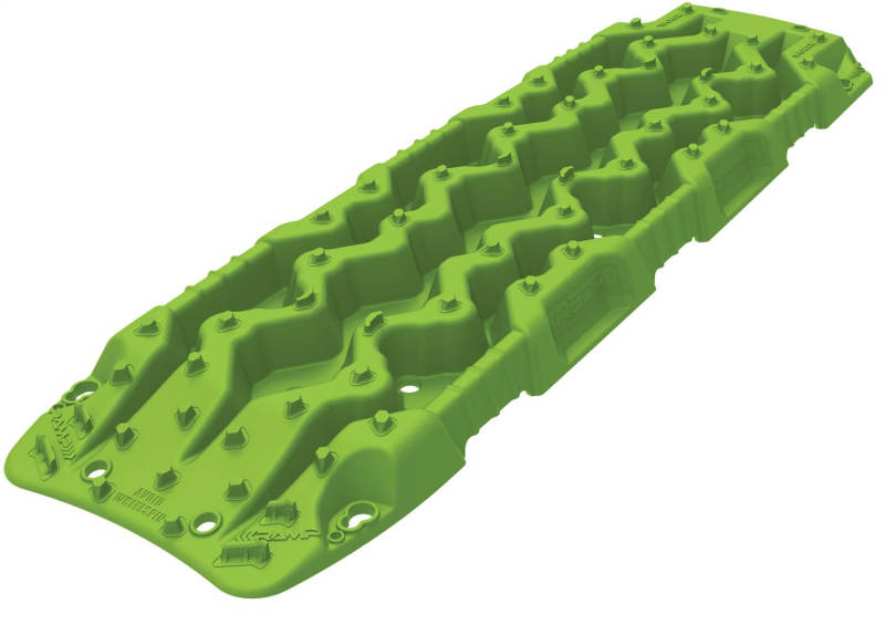 ARB TRED GT recovery board underside and ramp profile in Fluorescent Green