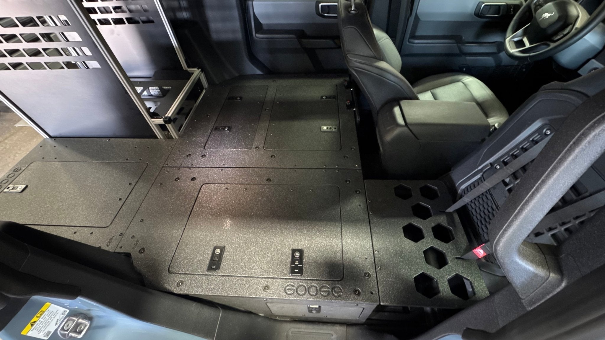 Ford - Bronco - 2021-Present - 6th Gen - 4 Door - Explore Series -  Seat Delete - Second Row - Low Profile