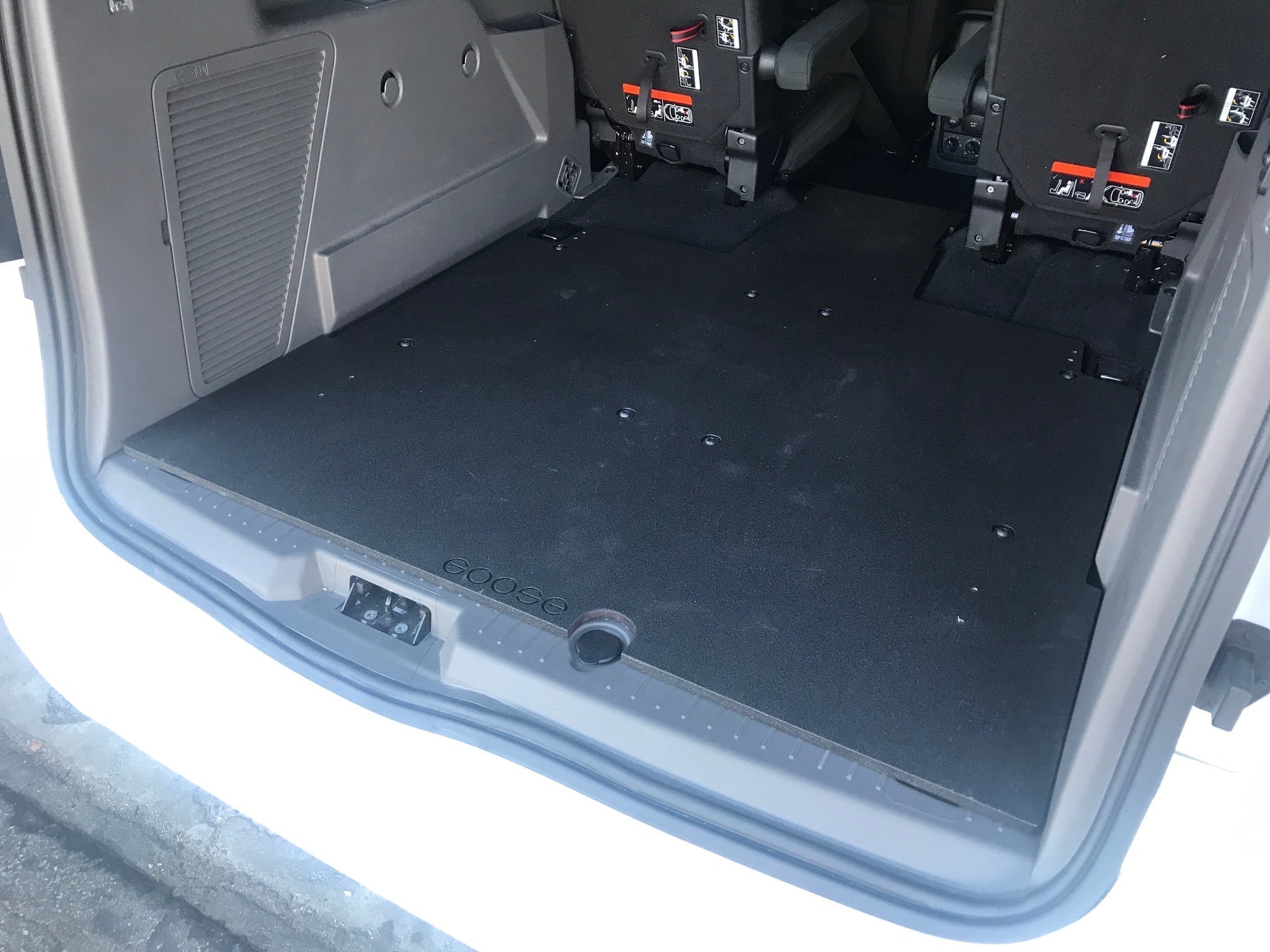 Ford Transit Connect 2014-Present 2nd Gen. - Rear Plate System - Long Wheel Base Plate Systems Goose Gear- Overland Kitted