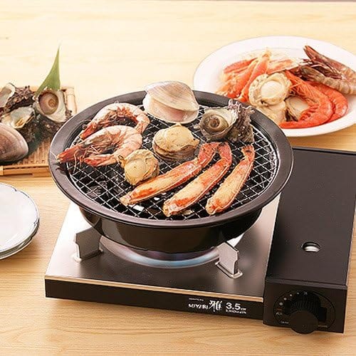 Plaque De Cuisson BBQ Iwatani CB-P-Y3 - Grande Taille En Aluminium Avec Traitement Fluor - Pour Gazinières