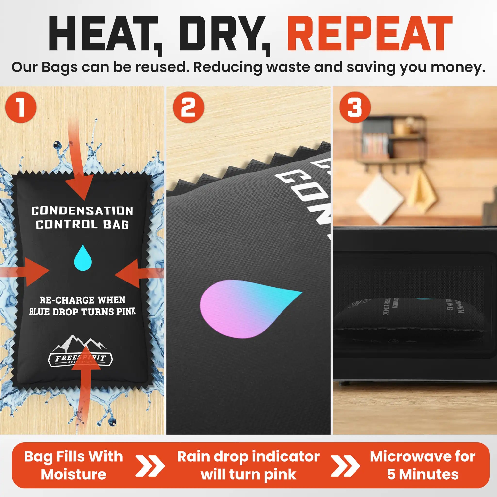 Rooftop Tent Dehumidifier Bag